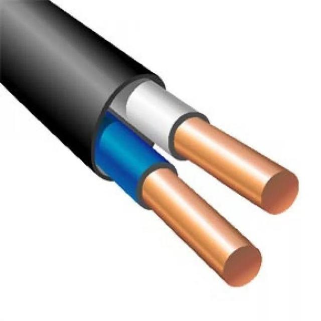 Кабель ВВГ-Пнг(А) 2х1.5 ОК (N) 0.66кВ (уп.100м) Кабэкс