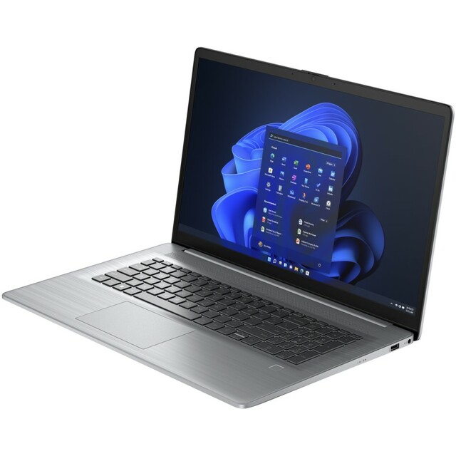 Ноутбук HP 470 G10 17.3 1920x1080/Intel Core i5-1335U/RAM 16Гб/SSD 512Гб/nVidia GeForce MX 550 2Гб/ENG|RUS/DOS серебристый 