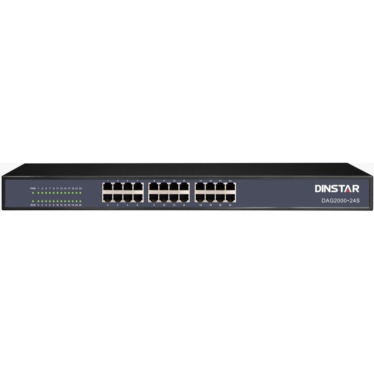 Шлюз IP Dinstar DAG2000-24S, черный