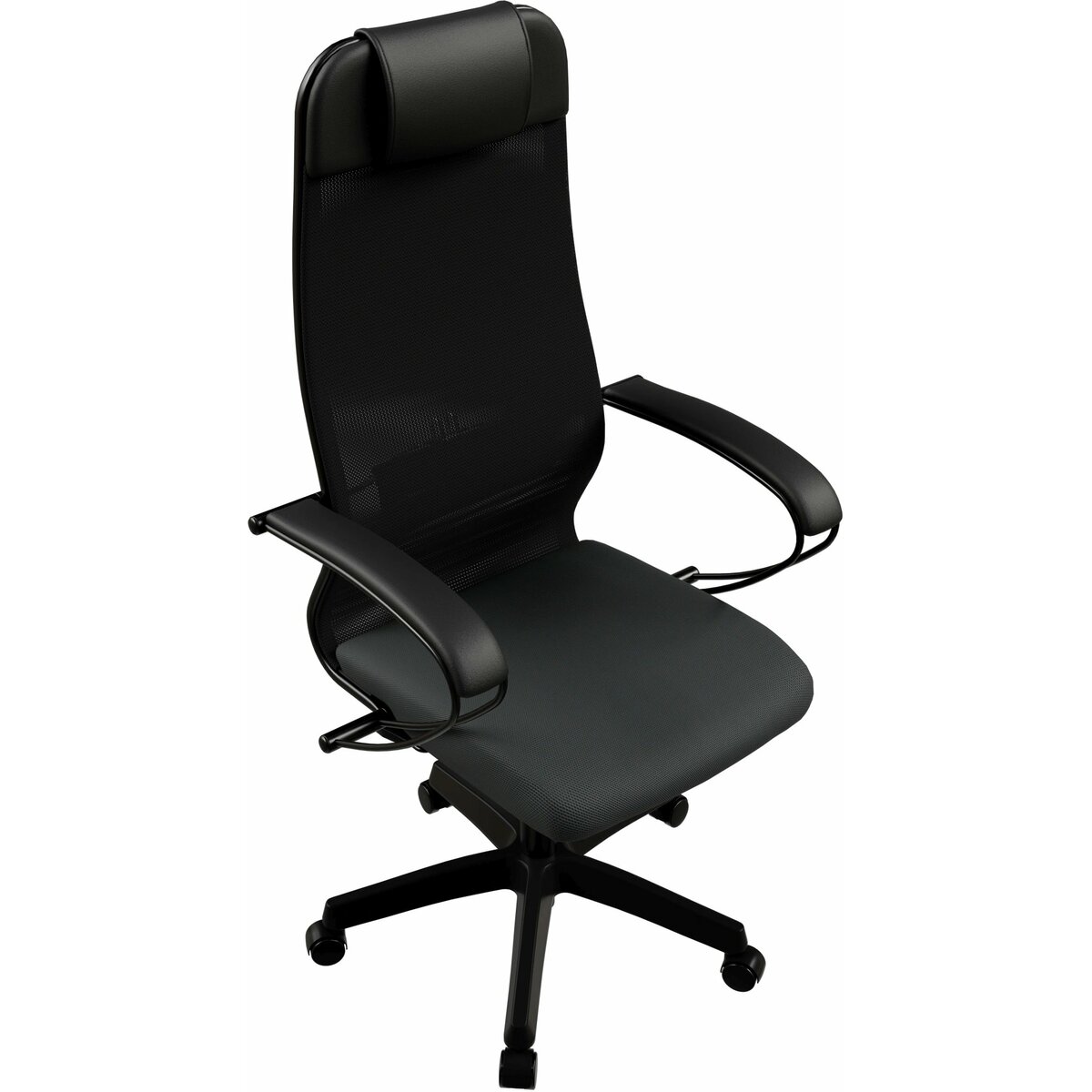 Кресло Метта ErgoLife Set 11, черный 