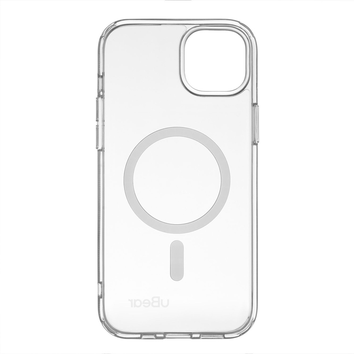 Чехол-накладка uBear Real Mag Case для смартфона Apple iPhone 15 (Цвет: Crystal Clear)