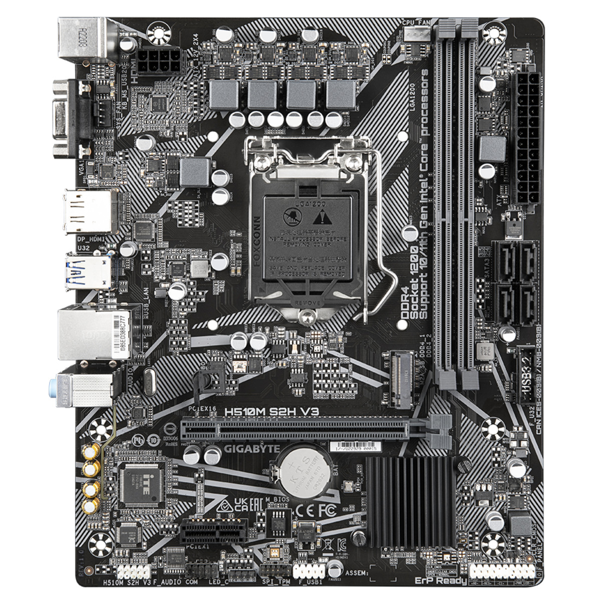 Материнская плата Gigabyte H510M S2H V3 2.0 