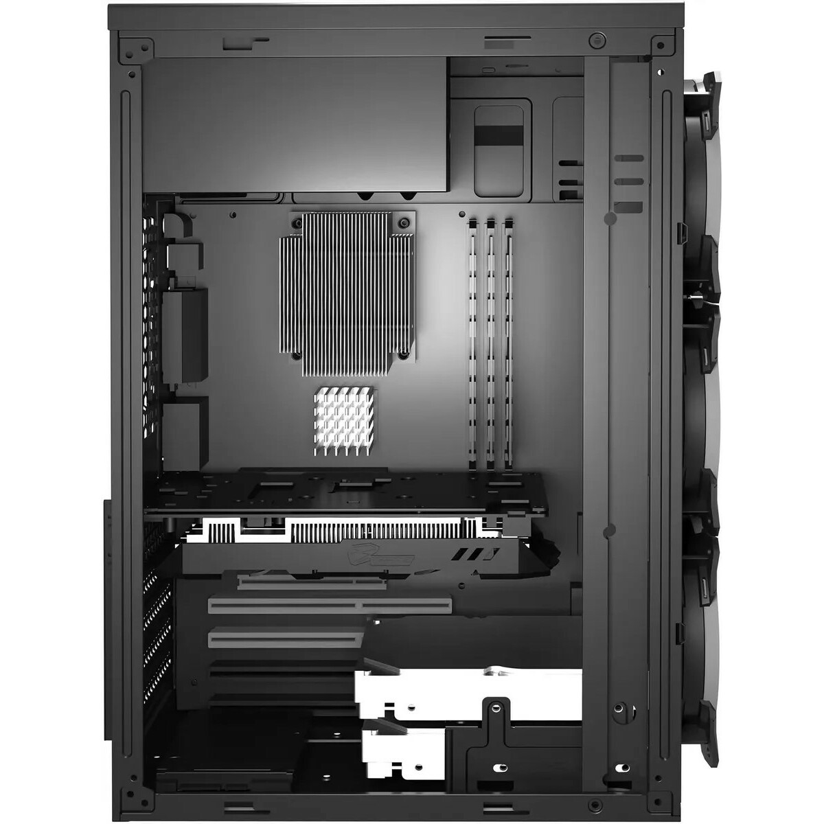 Корпус KingPrice KPCC-MD203, черный 
