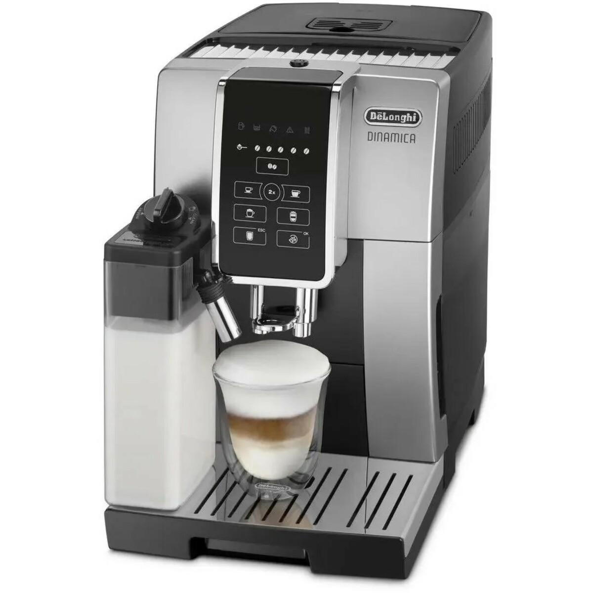 Кофемашина DeLonghi Dinamica ECAM 350.50.SB (Цвет: Silver)