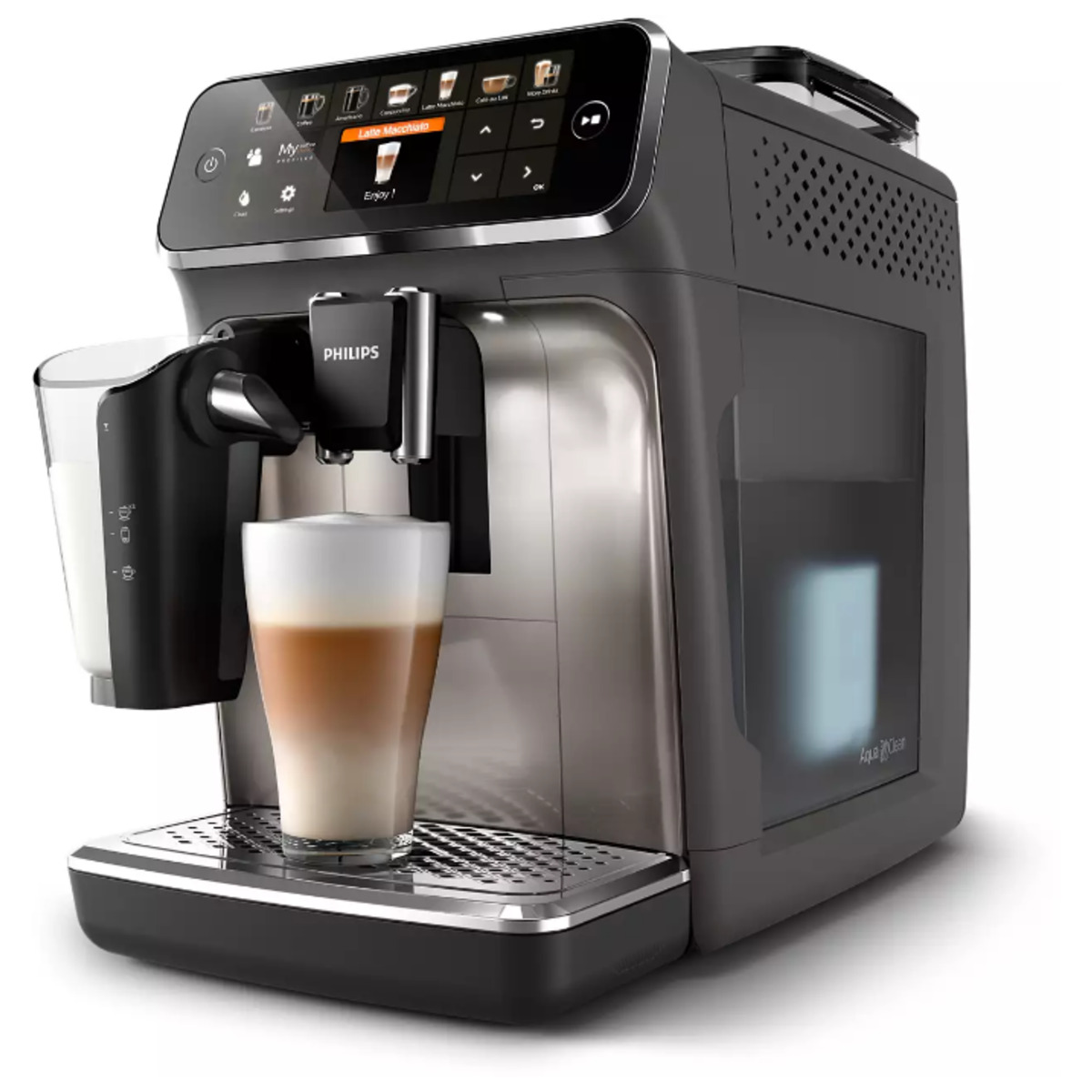 Кофемашина Philips Series 5400 EP5444 / 90 (Цвет: Gray)