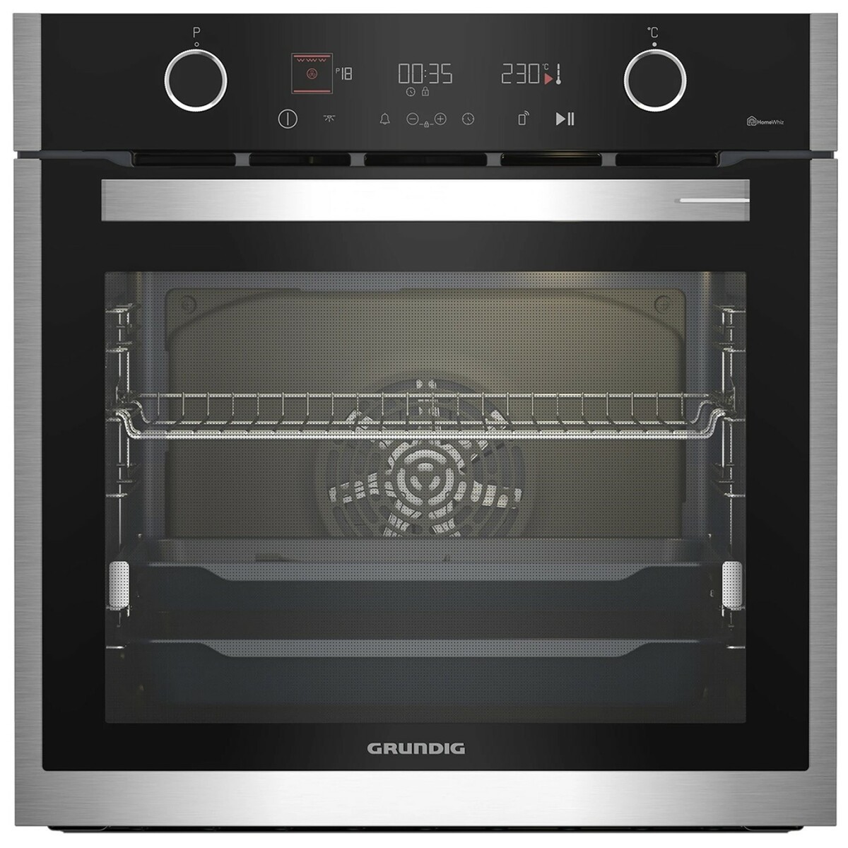 Духовой шкаф Grundig GEBM19400BCH, черный