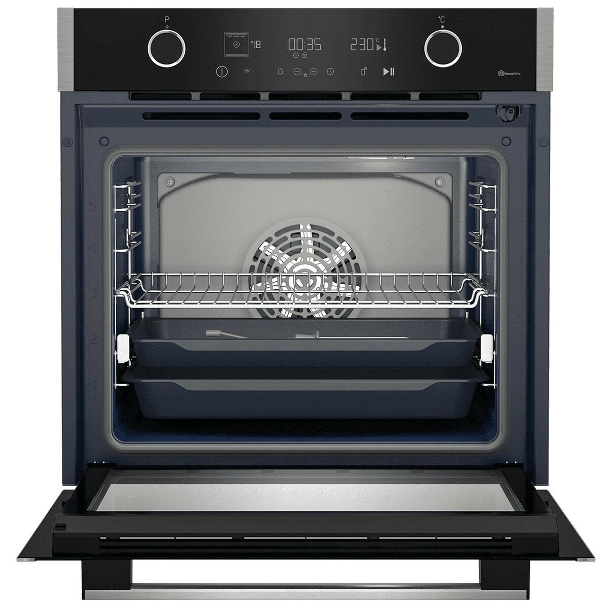 Духовой шкаф Grundig GEBM19400BCH, черный