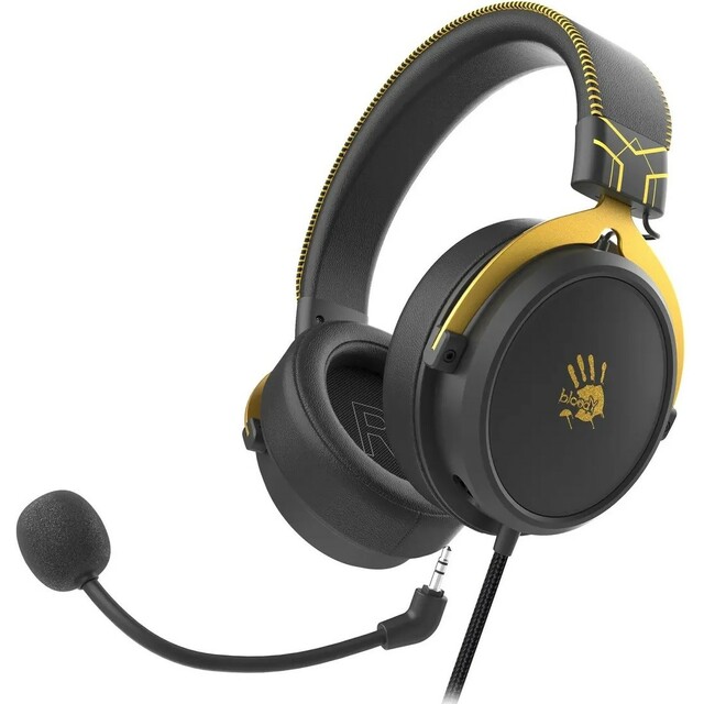 Компьютерная гарнитура A4Tech Bloody M590i (Цвет: Yellow / Gray)