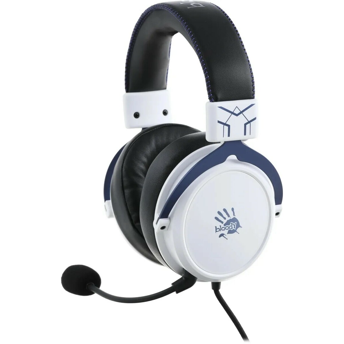 Компьютерная гарнитура A4Tech Bloody M590i (Цвет: Blue/White)