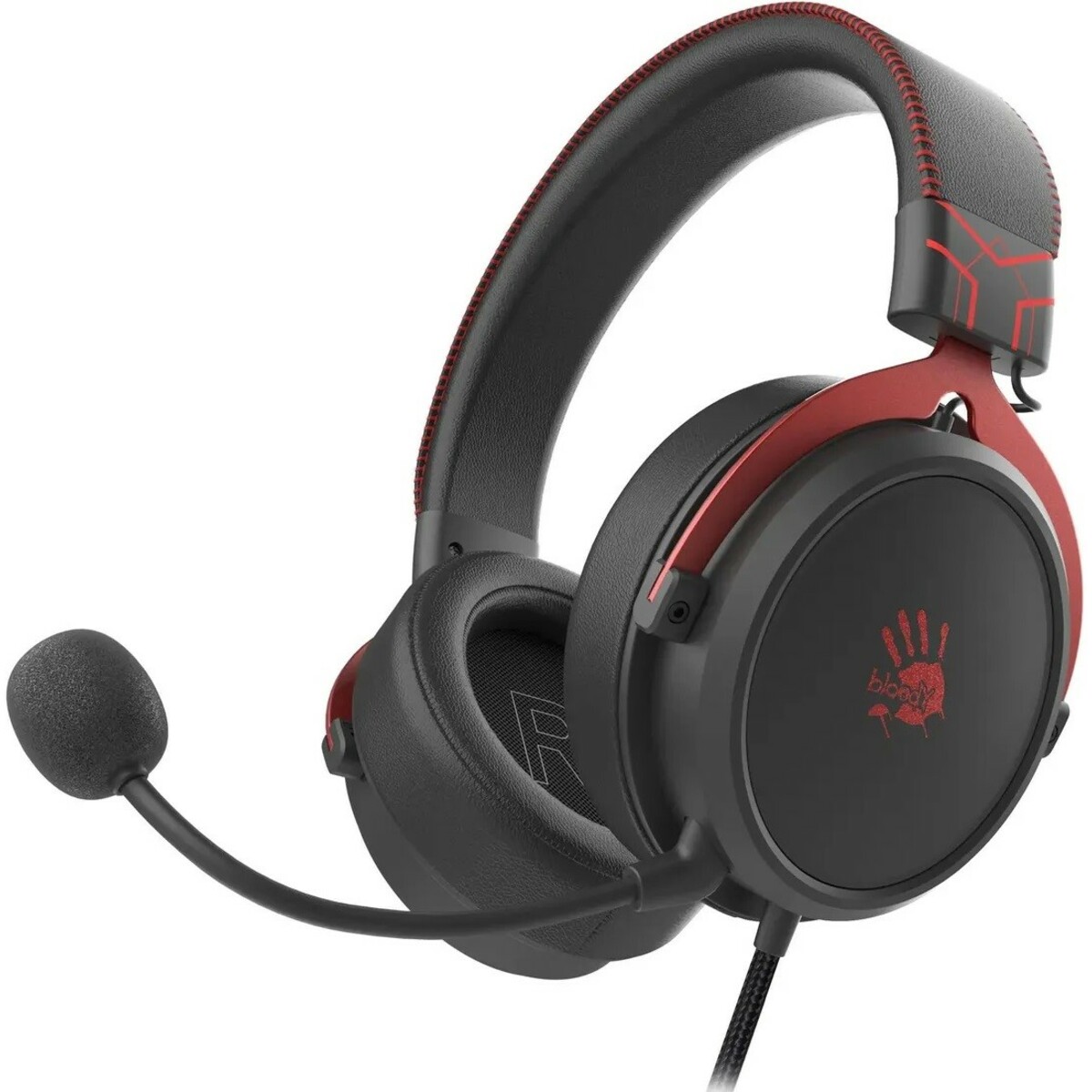 Компьютерная гарнитура A4Tech Bloody M590i (Цвет: Red/Black)