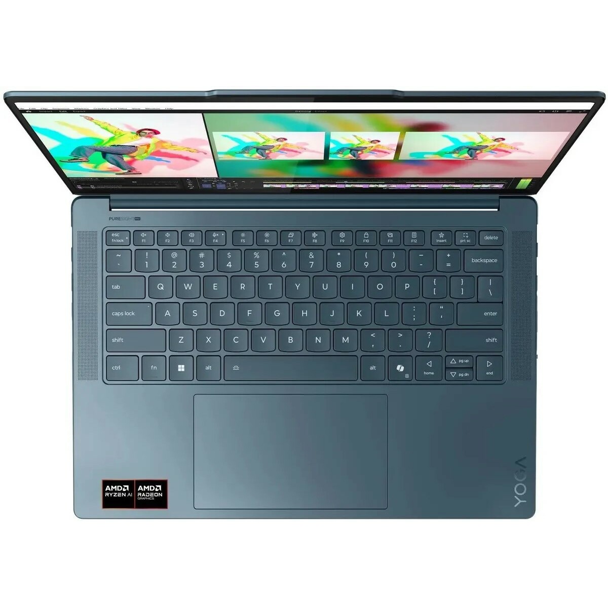 Ноутбук Lenovo Yoga Pro 7 14ASP10 (Ryzen AI 9 365 2Ghz / 32Gb LPDDR5x / SSD1Tb / AMD Radeon 880M / 14.5