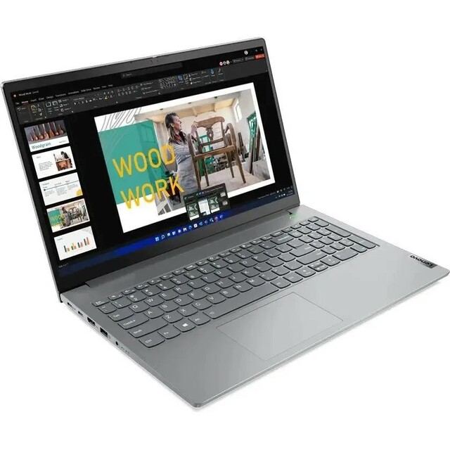 Ноутбук Lenovo Thinkbook 15 G4 IAP (Intel Core i7 1255U 1.7Ghz/8Gb DDR4/SSD 512Gb/Intel Iris Xe graphics/15.6 /TN/FHD (1920x1080)/ENGKBD/Windows 11 Professional/gray/WiFi/BT/Cam)