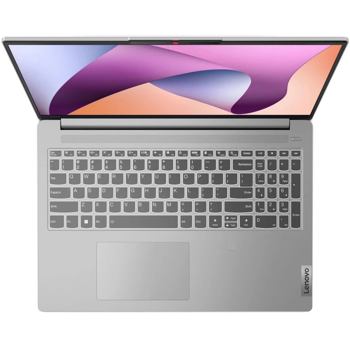 Ноутбук Lenovo IdeaPad Slim 5 16ABR8 (Ryzen 7 7730U 16Gb SSD512Gb AMD Radeon 16 IPS WUXGA (1920x1200) noOS grey WiFi BT Cam)