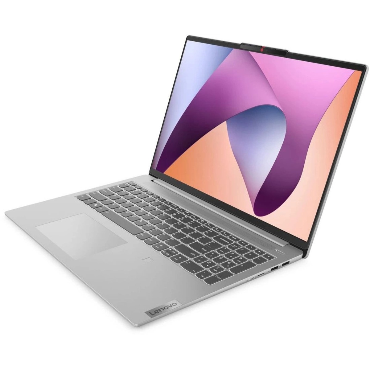 Ноутбук Lenovo IdeaPad Slim 5 16ABR8 (Ryzen 7 7730U 16Gb SSD512Gb AMD Radeon 16 IPS WUXGA (1920x1200) noOS grey WiFi BT Cam)