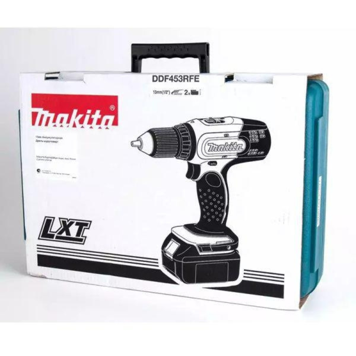 Дрель-шуруповерт Makita DDF453RFE (Цвет: Blue)