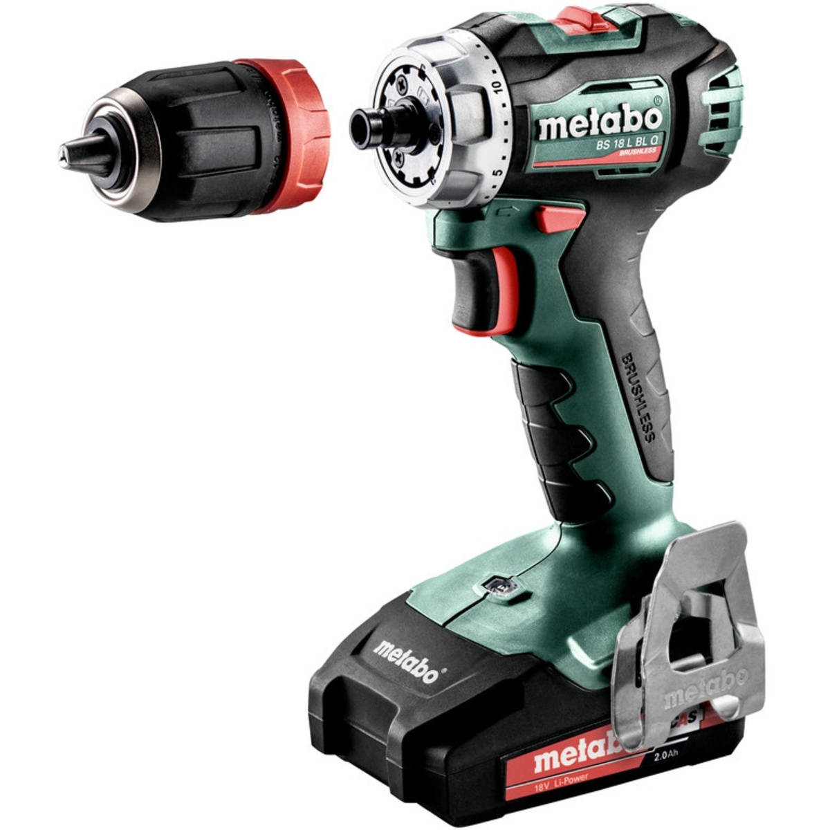 Дрель-шуруповерт Metabo BS 18 L BL Q (Цвет: Green)