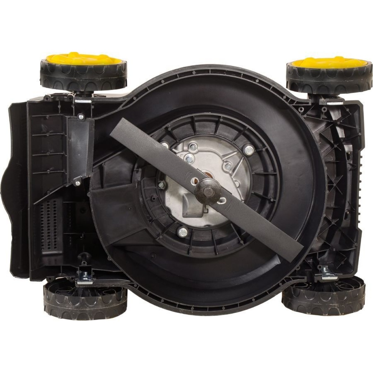 Газонокосилка бензиновая Huter GLM-3.5 LT (Цвет: Black / Yellow)