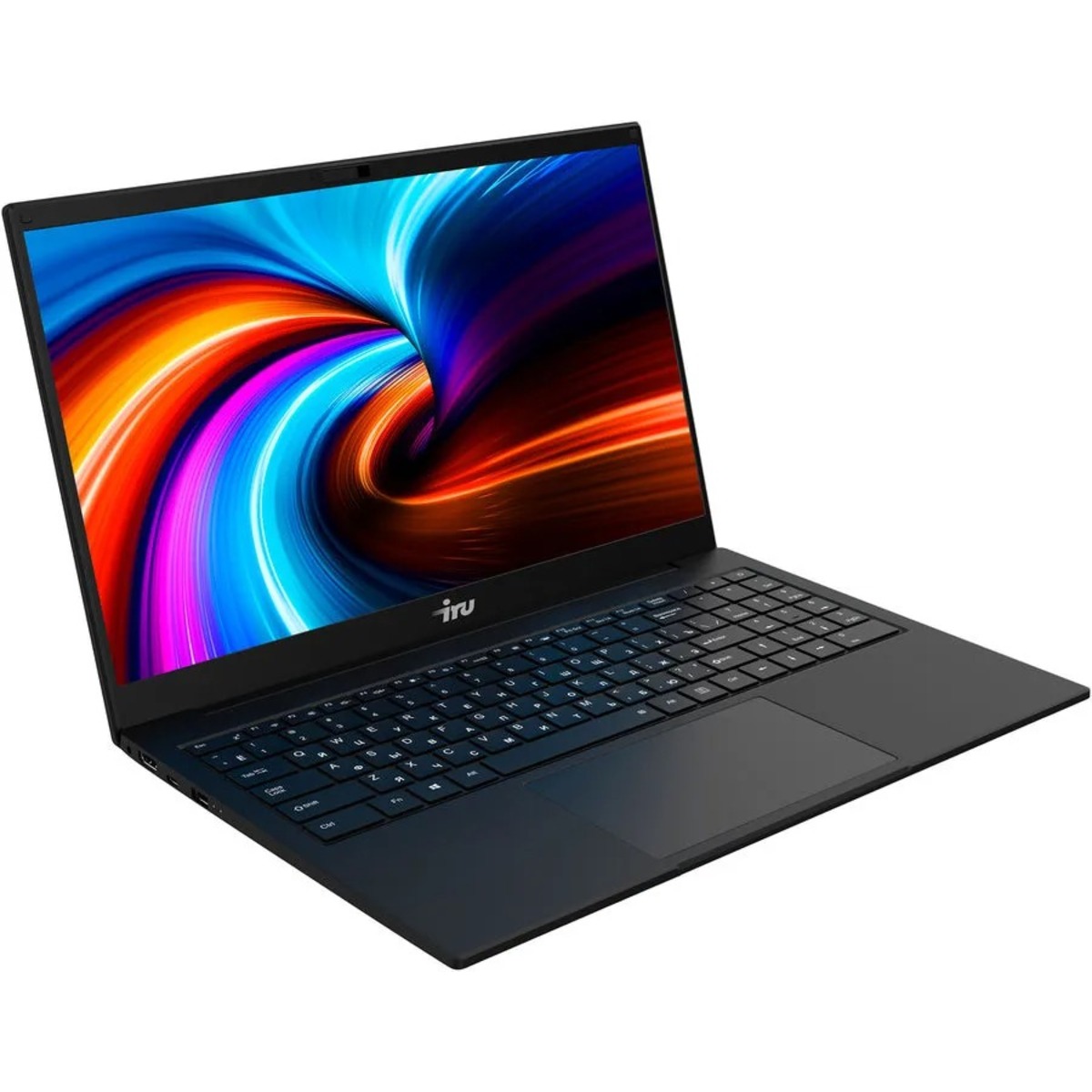Ноутбук IRU Калибр 15TLI Core i3 1115G4 16Gb SSD512Gb Intel UHD Graphics 15.6 IPS FHD (1920x1080) Free DOS black WiFi BT Cam 7200mAh (1871671)