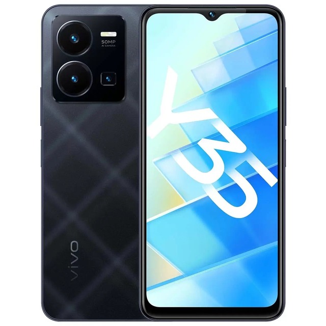 Смартфон VIVO Y35 4 / 128Gb (Цвет: Agate Black)