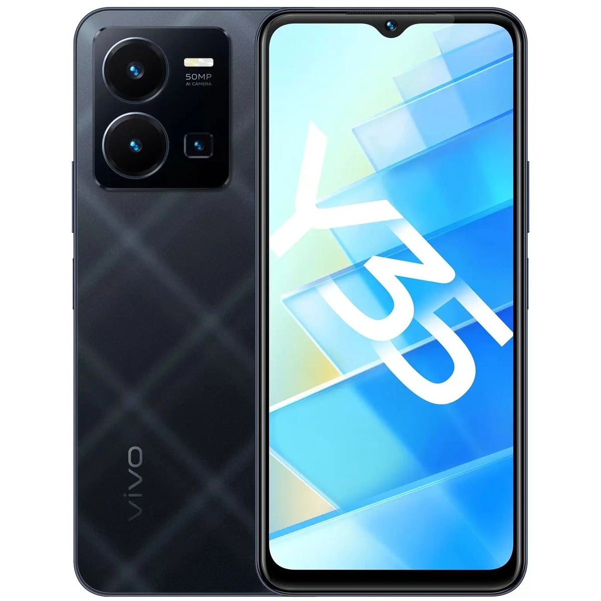 Смартфон Vivo Y35 4 / 64Gb (Цвет: Agate Black)