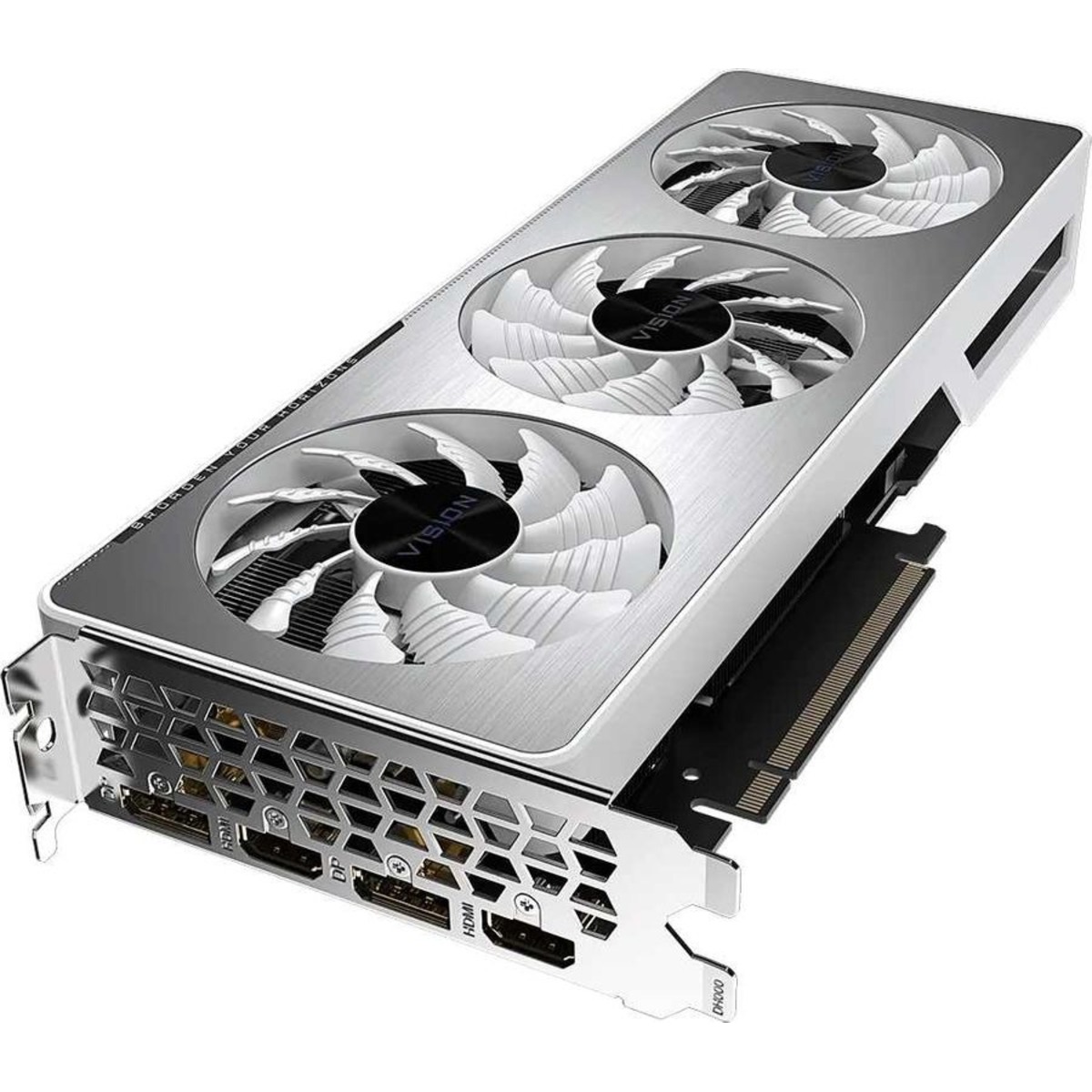 Видеокарта GIGABYTE PCIE16 RTX3060 12GB LHR N3060VISIONOC-12GD 2