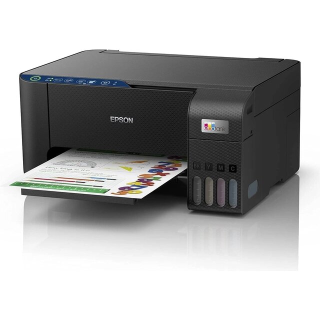 МФУ струйный Epson EcoTank L3252 (103), черный