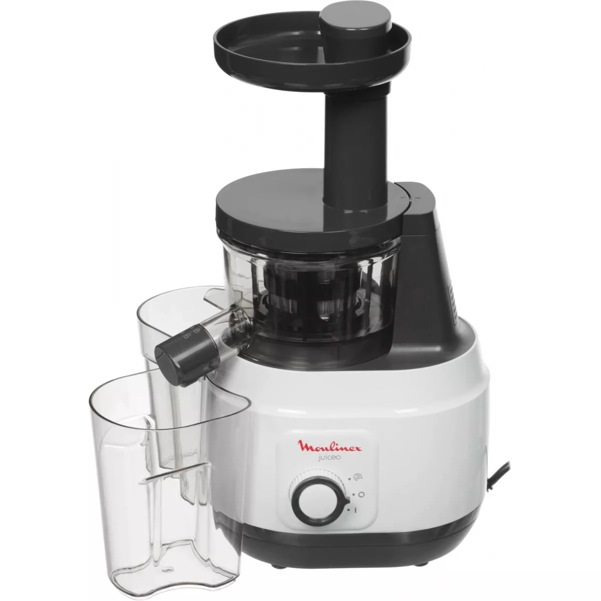 Соковыжималка шнековая Moulinex ZU150110 (Цвет: White/Black)