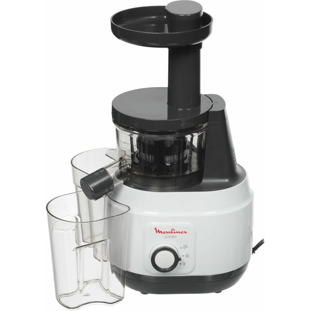 Соковыжималка шнековая Moulinex ZU150110 (Цвет: White / Black) Соковыжималка шнековая Moulinex ZU150110 (Цвет: White / Black)