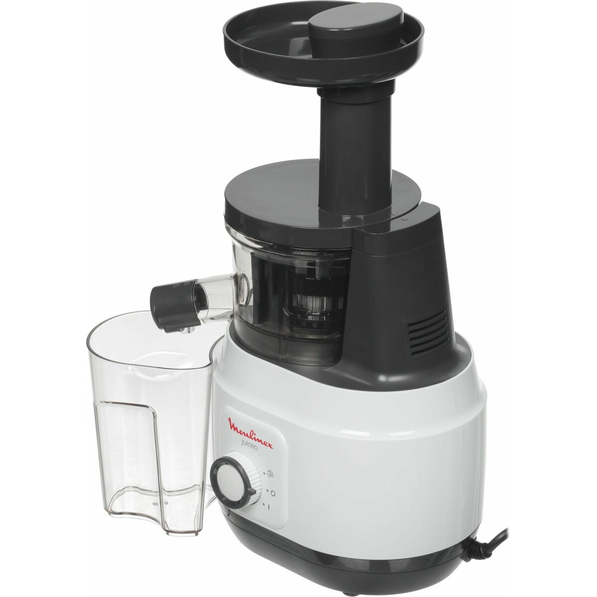 Соковыжималка шнековая Moulinex ZU150110 (Цвет: White / Black)