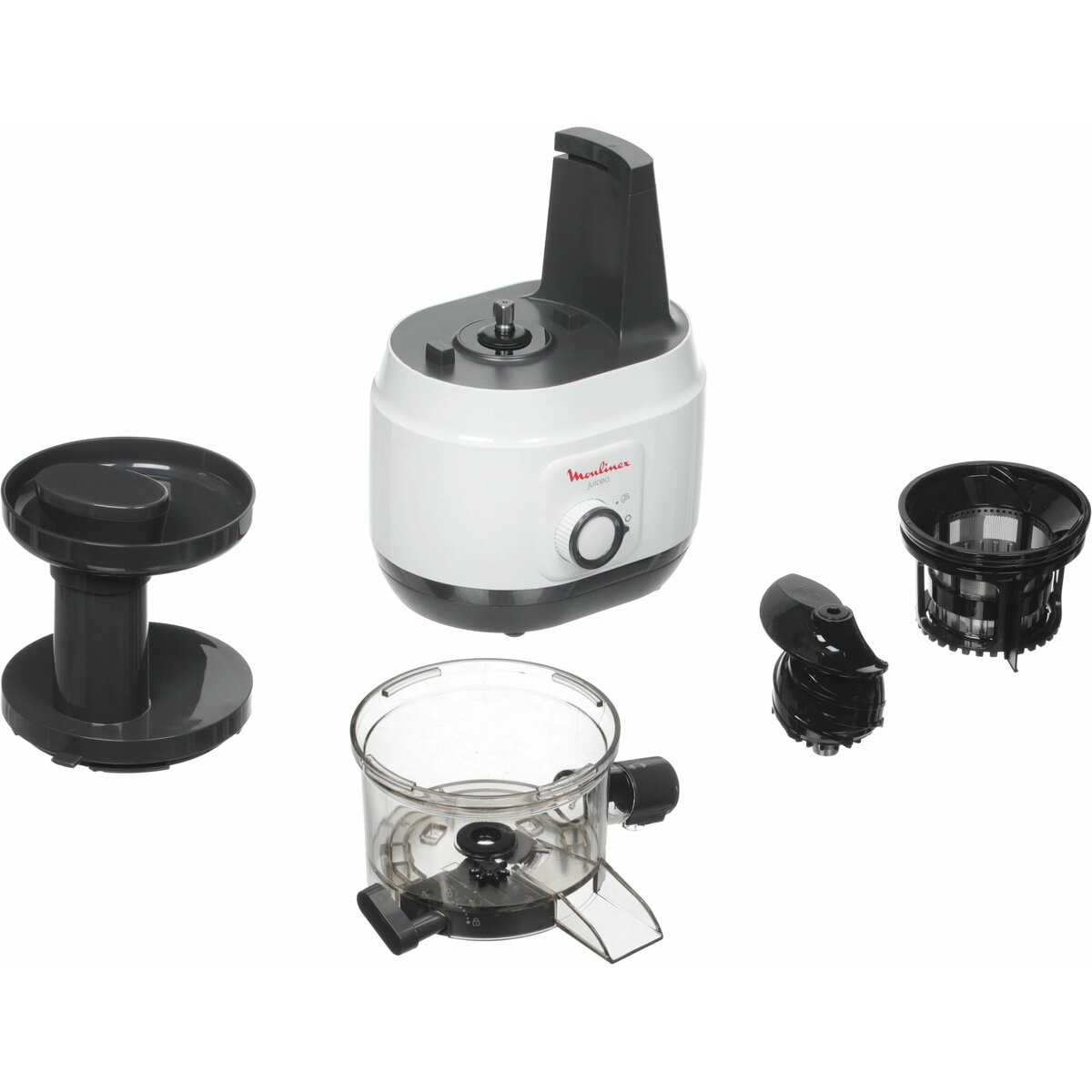 Соковыжималка шнековая Moulinex ZU150110 (Цвет: White / Black)