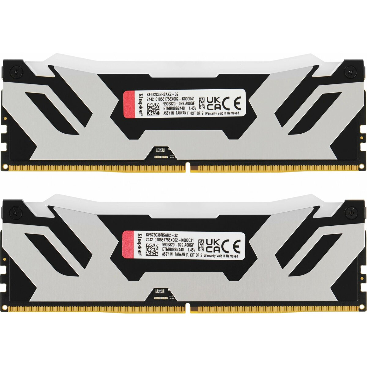 Память DDR5 2x16GB 7200MHz Kingston KF572C38RSAK2-32