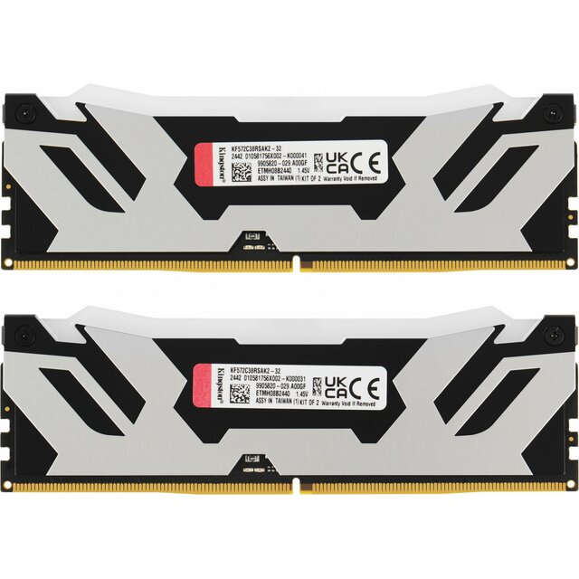 Память DDR5 2x16GB 7200MHz Kingston KF572C38RSAK2-32