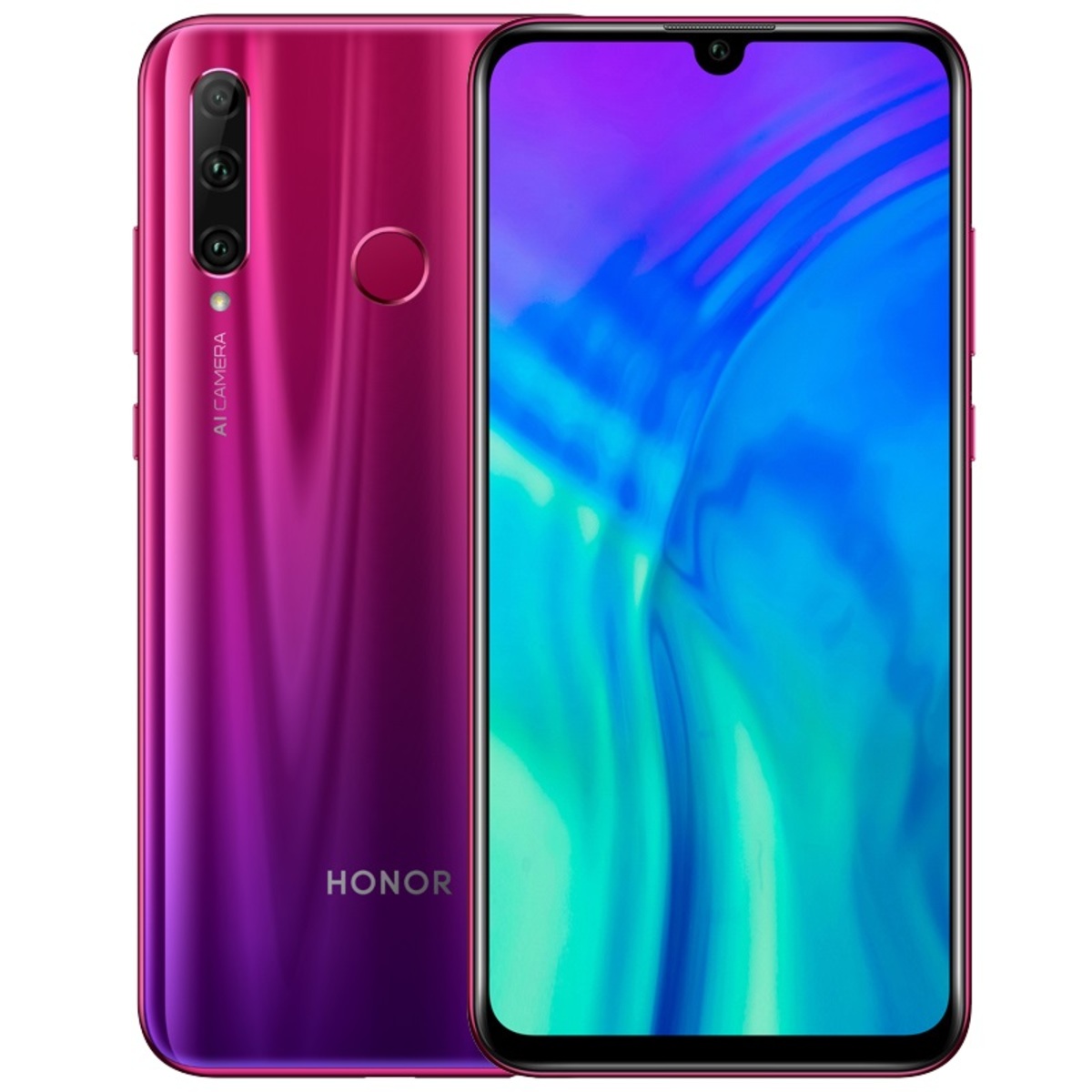 Смартфон Honor 20 Lite 4 / 128Gb Global (NFC) (Цвет: Phantom Red)