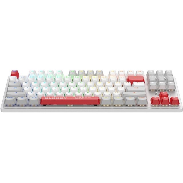 Клавиатура A4Tech S310N механическая (Цвет: White / Red) 