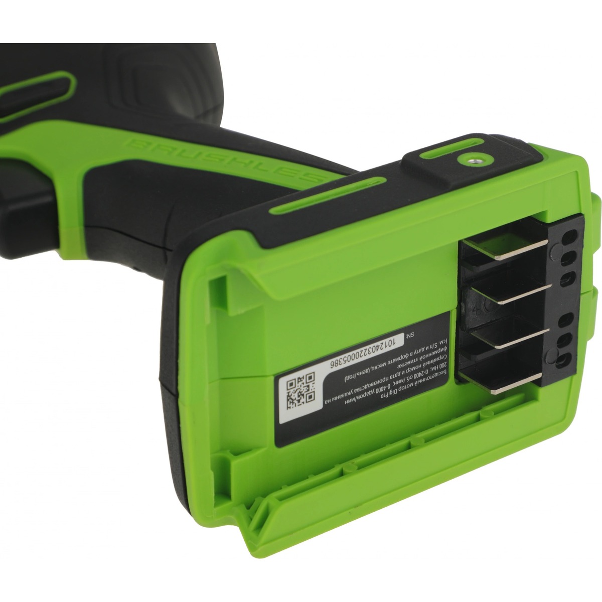 Гайковерт Greenworks G24IW200 (Цвет: Green) Гайковерт Greenworks G24IW200 (Цвет: Green)