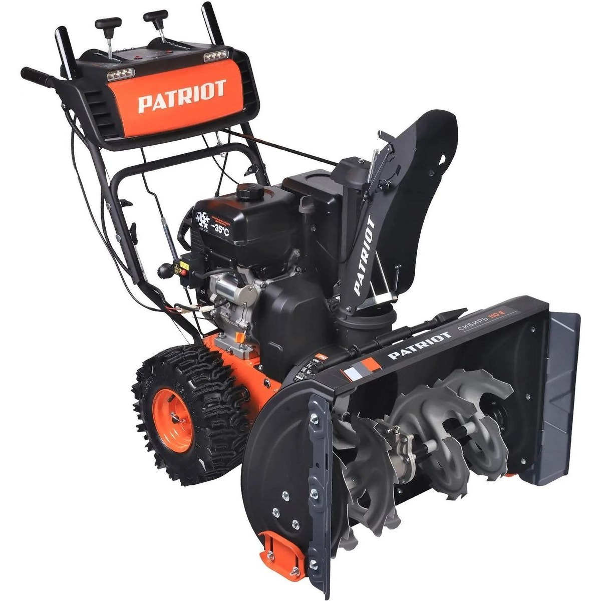 Снегоуборщик бензиновый Patriot Сибирь 110CЕ, черный