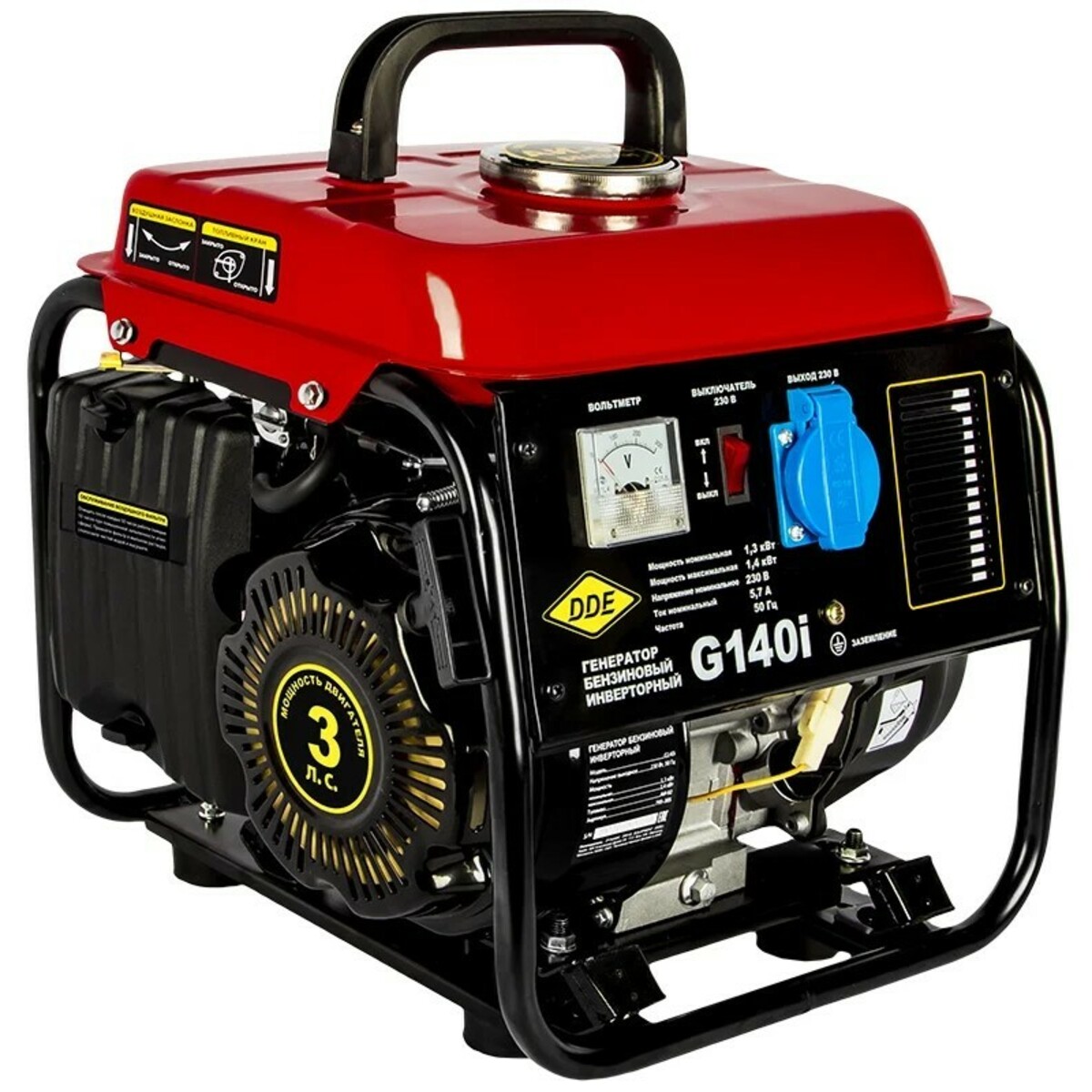 Генератор DDE G140i (Цвет: Black/Red)
