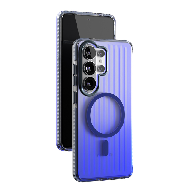 Чехол-накладка VLP Pulse Case with MagSafe для смартфона Samsung S26 Ultra (Цвет:Blue)