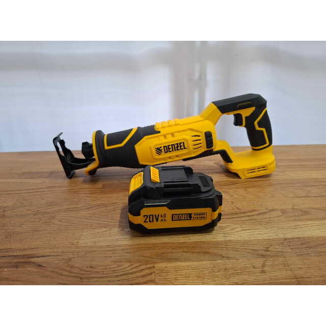 Сабельная пила Denzel RS-180 (Цвет: Yellow / Black)