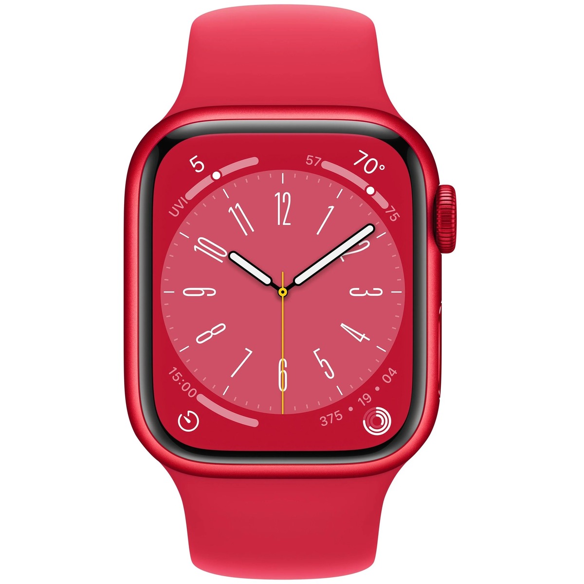 Умные часы Apple Watch Series 8 45mm Aluminum Case with Sport Band M/L (Цвет: Red)