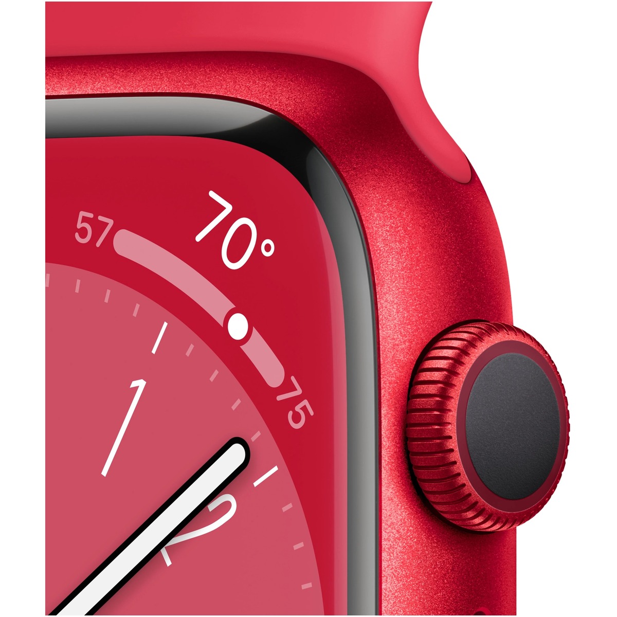 Умные часы Apple Watch Series 8 45mm Aluminum Case with Sport Band M/L (Цвет: Red)
