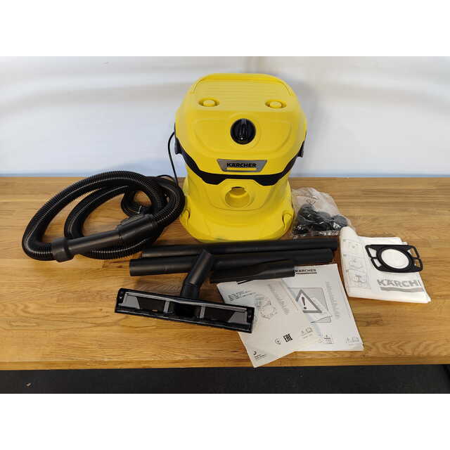 Строительный пылесос Karcher WD 2 Plus V-12 / 4 / 18 (Цвет: Yellow)