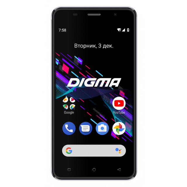 Смартфон Digma Linx X1 Pro 3G 16Gb (Цвет: Black)
