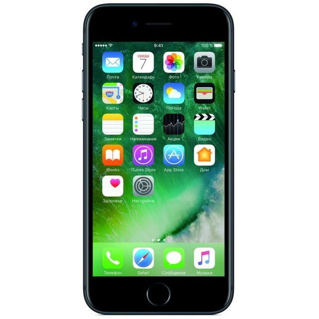 Смартфон Apple iPhone 7 128Gb восстановленный FN922RU/A (NFC) (Цвет: Black)