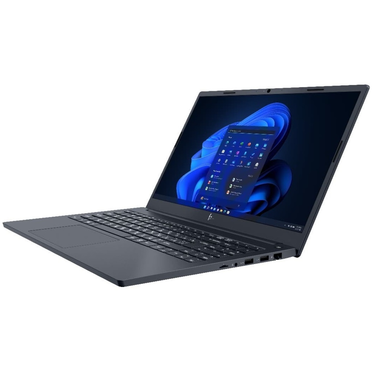 Ноутбук F+ Flaptop I FLTP-5i5-16512-w (15.6'' FHD(1920x1080) IPS / Intel Core i5 1235U 0.90GHz (Up to 4.40GHz) Deca / 16GB / 512GB SSD / Integrated / WiFi / BT5.0 / HD Web Camera / microSD / RJ45 / 48Wh / 7 h / 1,78 kg / Windows 11 Home / 1Y / DARK GREY)