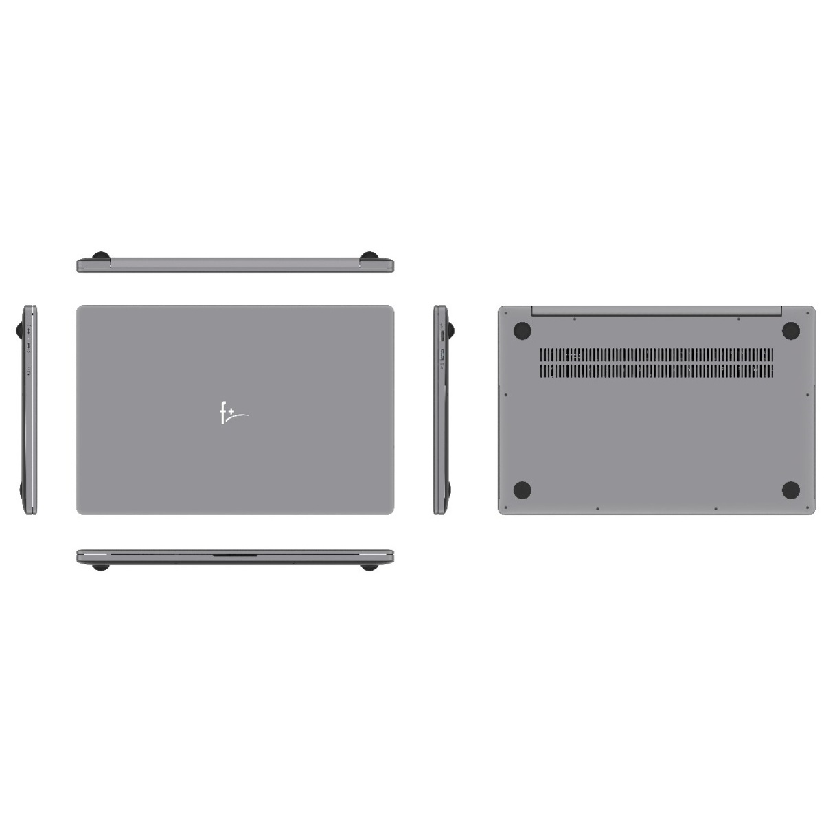 Ноутбук F+ Flaptop R FLTP-5R3-8512-w (15.6'' FHD(1920x1080) IPS / AMD Ryzen 3 5400U 2.60GHz (Up to 4.0GHz) Quad / 8GB / 512GB SSD / Integrated / WiFi / BT5.0 / HD Web Camera / 52Wh / 7 h / 1.76kg / Windows 11 Home / 1Y / SILVER)