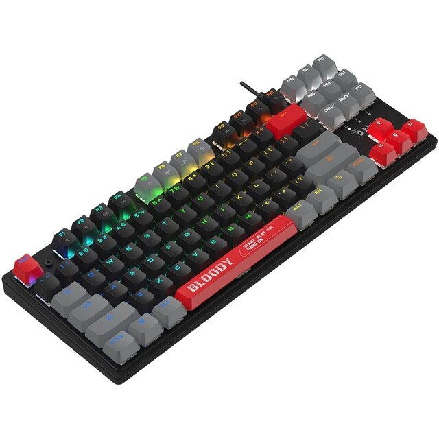 Клавиатура A4Tech S310N механическая (Цвет: Black / Red)