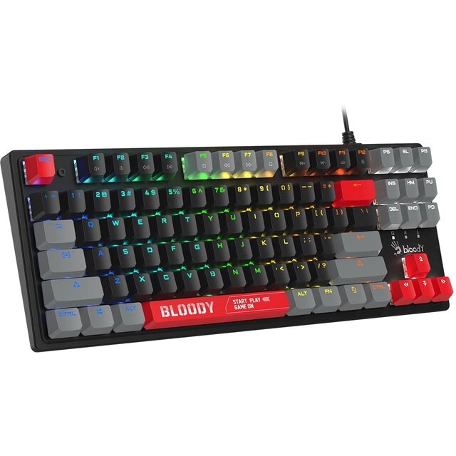 Клавиатура A4Tech S310N механическая (Цвет: Black / Red)