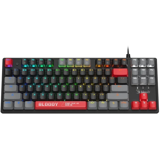 Клавиатура A4Tech S310N механическая (Цвет: Black / Red)