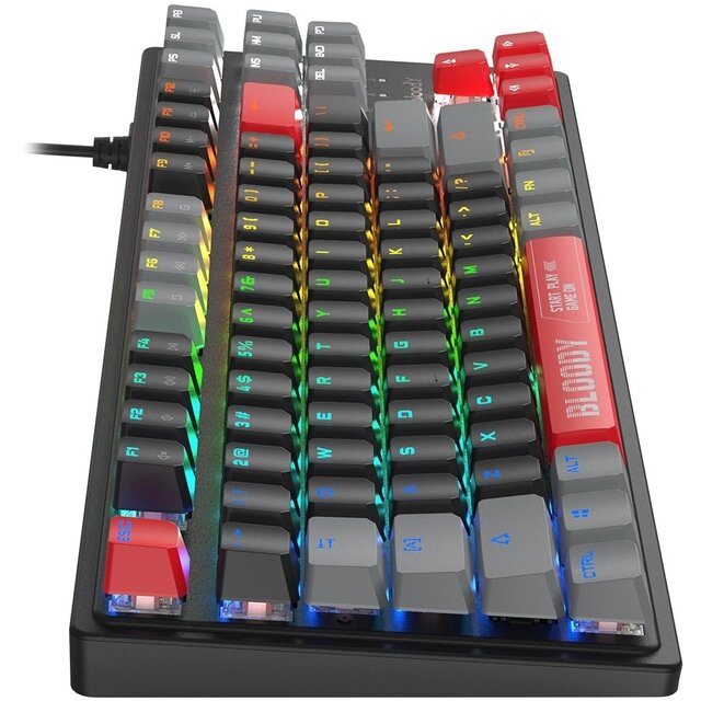 Клавиатура A4Tech S310N механическая (Цвет: Black / Red)